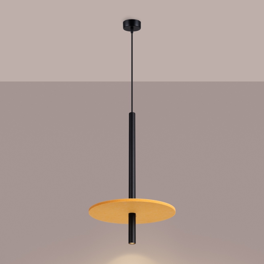 Luster na kabelu FELTRO 1xG9/8W/230V crna/žuta