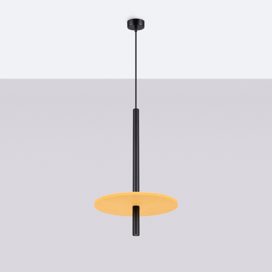 Luster na kabelu FELTRO 1xG9/8W/230V crna/žuta
