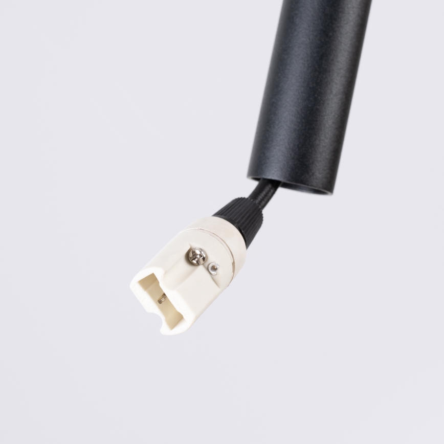 Luster na sajli FELTRO 1xG9/8W/230V crna/plava