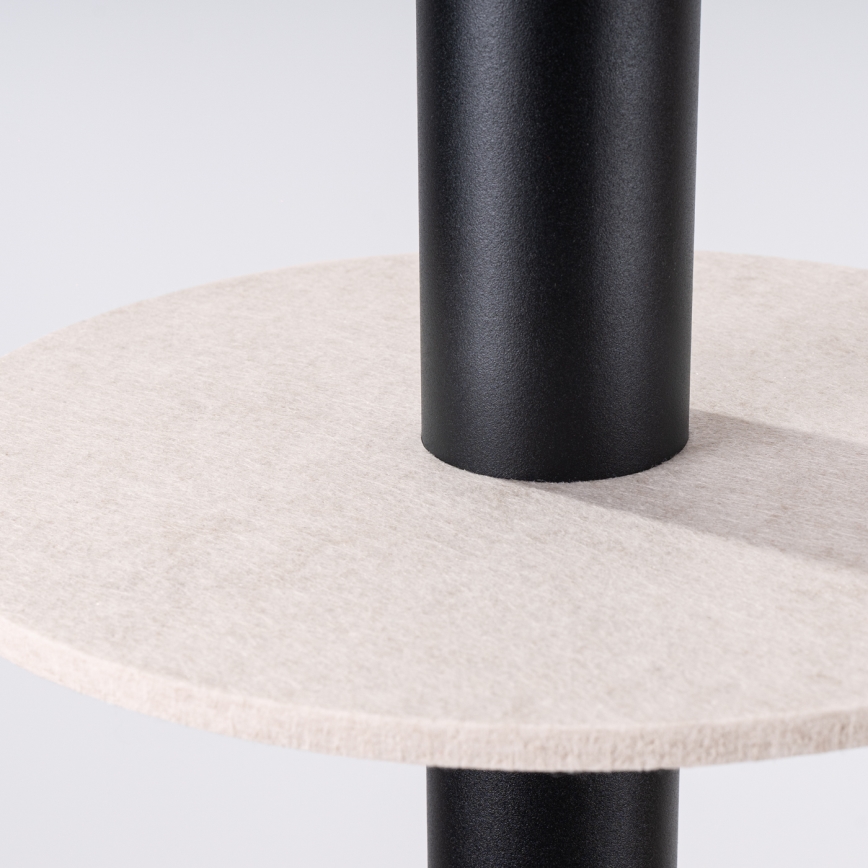 Viseći luster PELTA 1xGU10/10W/230V crna/krem