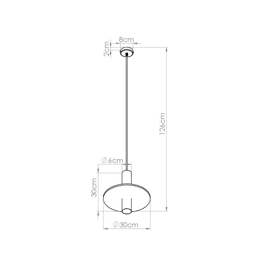 Viseći luster PELTA 1xGU10/10W/230V crna/krem