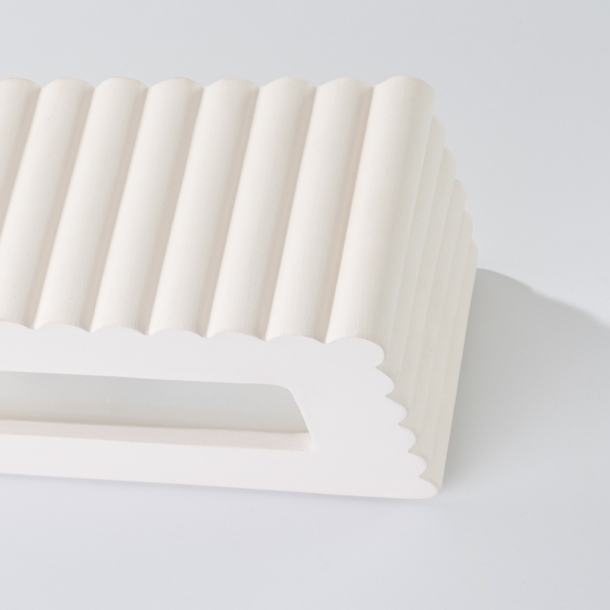 Zidna svjetiljka RIGATA 1xE27/15W/230V keramika/bijela