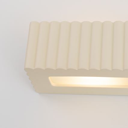 Zidna svjetiljka RIGATA 1xE27/15W/230V keramika/krem