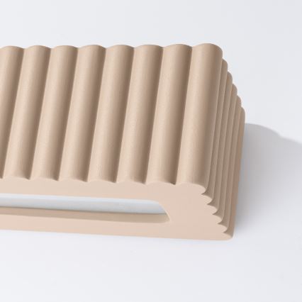 Zidna svjetiljka RIGATA 1xE27/15W/230V keramika/taupe