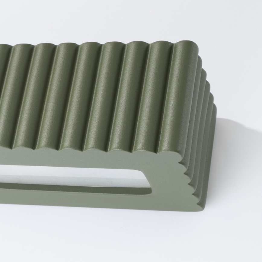 Zidna svjetiljka RIGATA 1xE27/15W/230V keramička/zelena