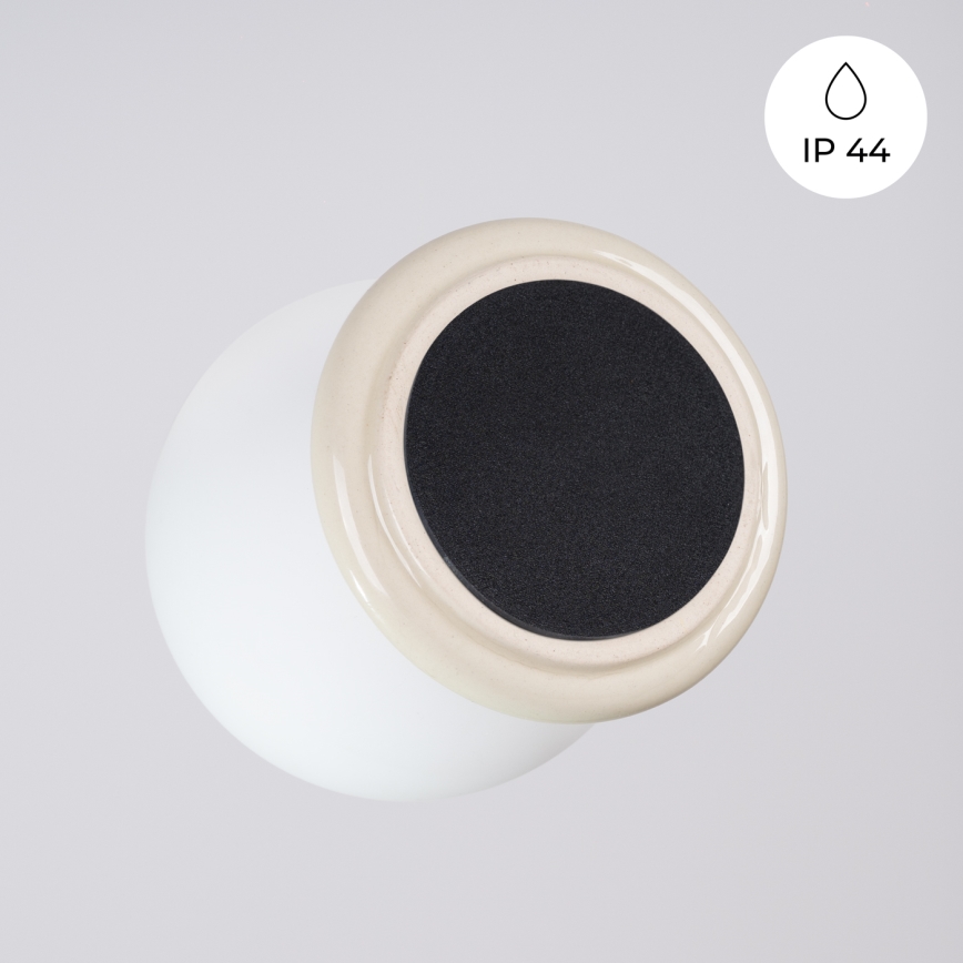 Kupaonsko zidno svjetlo ZORI 1xG9/8W/230V IP44 bež