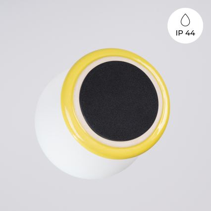 Kupaonsko stropno svjetlo ZORI 1xG9/8W/230V promjer 12 cm IP44 žuto