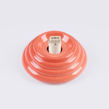 Stropna svjetiljka za kupaonicu ZORI 1xG9/8W/230V Ø 12 cm IP44 ružičasta