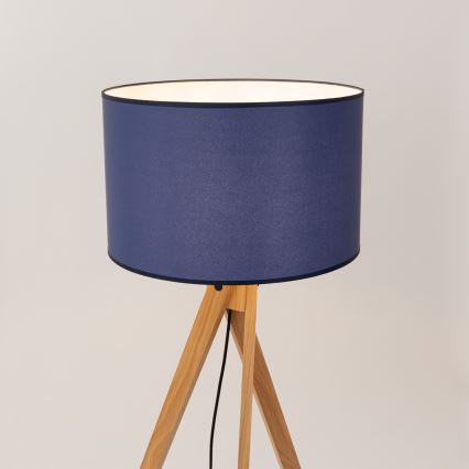 Podna svjetiljka NATT 1xE27/15W/230V plava