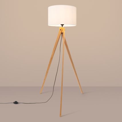 Podna lampa NATT 1xE27/15W/230V bijela