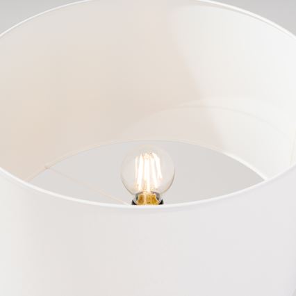 Podna lampa NATT 1xE27/15W/230V bijela