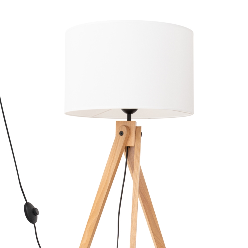Podna lampa NATT 1xE27/15W/230V bijela