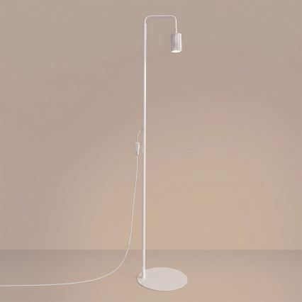 Podna lampa KARBON 1xGU10/10W/230V bijela
