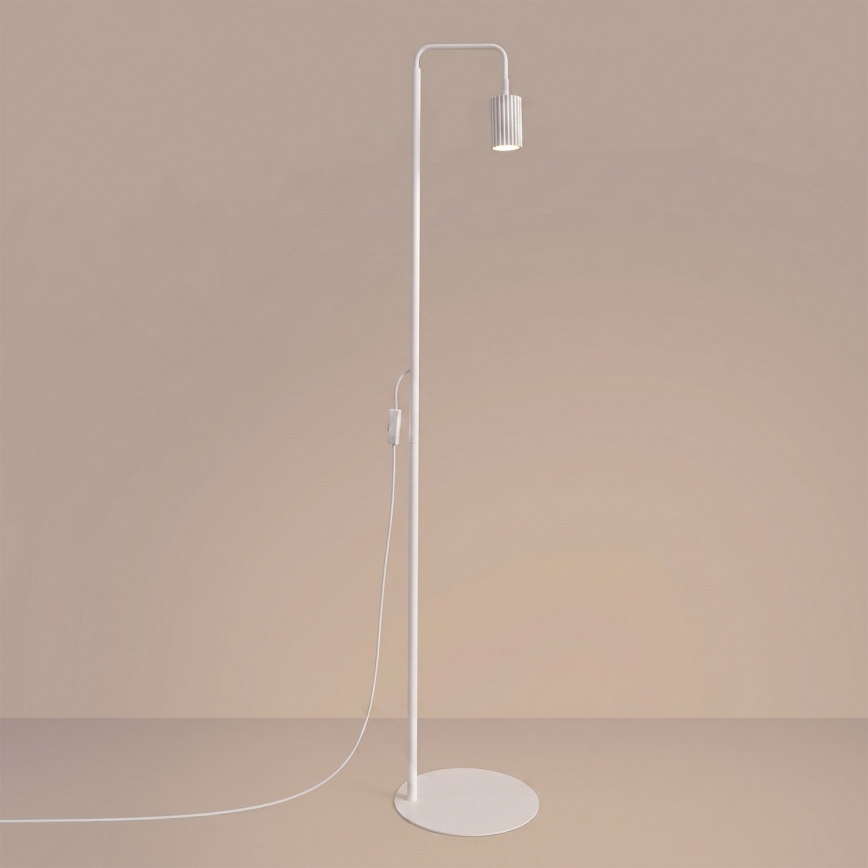 Podna lampa KARBON 1xGU10/10W/230V bijela