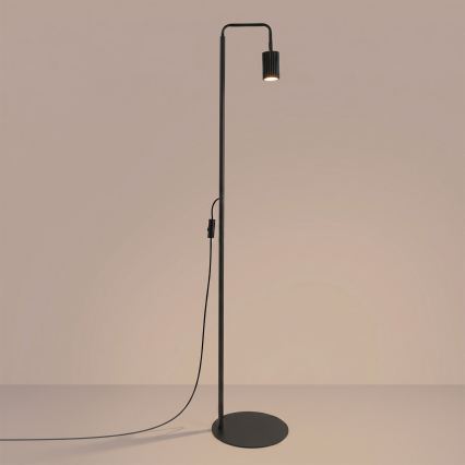 Podna lampa KARBON 1xGU10/10W/230V crna