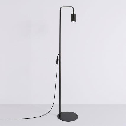 Podna lampa KARBON 1xGU10/10W/230V crna