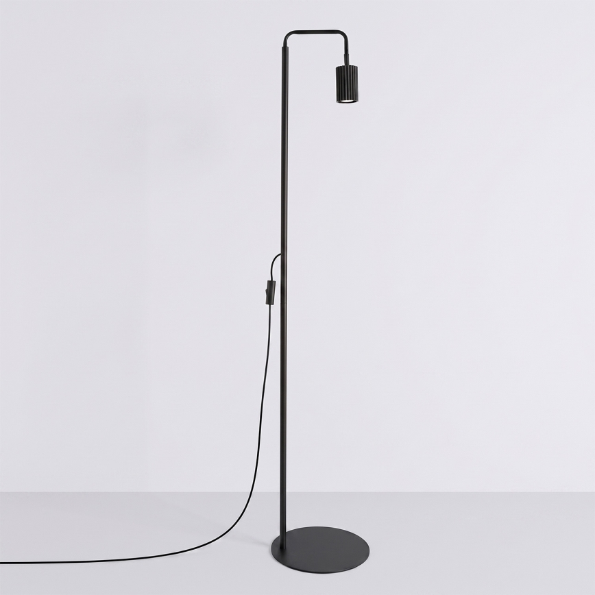 Podna lampa KARBON 1xGU10/10W/230V crna