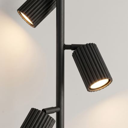 Podna lampa KARBON 3xGU10/10W/230V crna