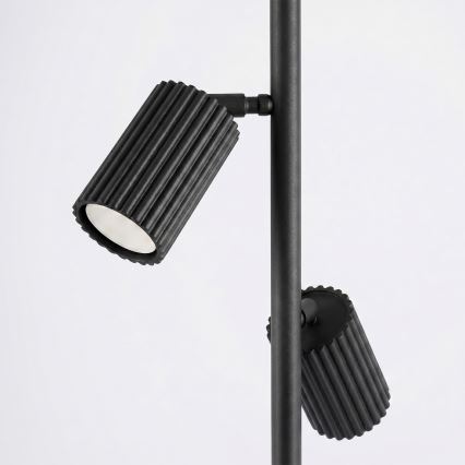 Podna lampa KARBON 3xGU10/10W/230V crna