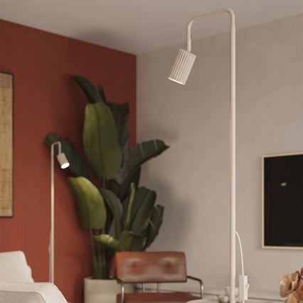 Podna lampa KARBON 1xGU10/10W/230V krem boje