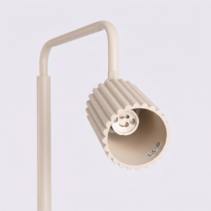 Podna lampa KARBON 1xGU10/10W/230V krem boje