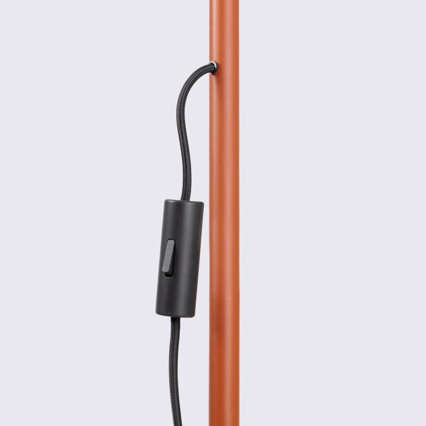 Podna svjetiljka KARBON 1xGU10/10W/230V narančasta