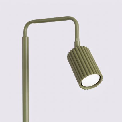 Stojeća lampa KARBON 1xGU10/10W/230V zelena