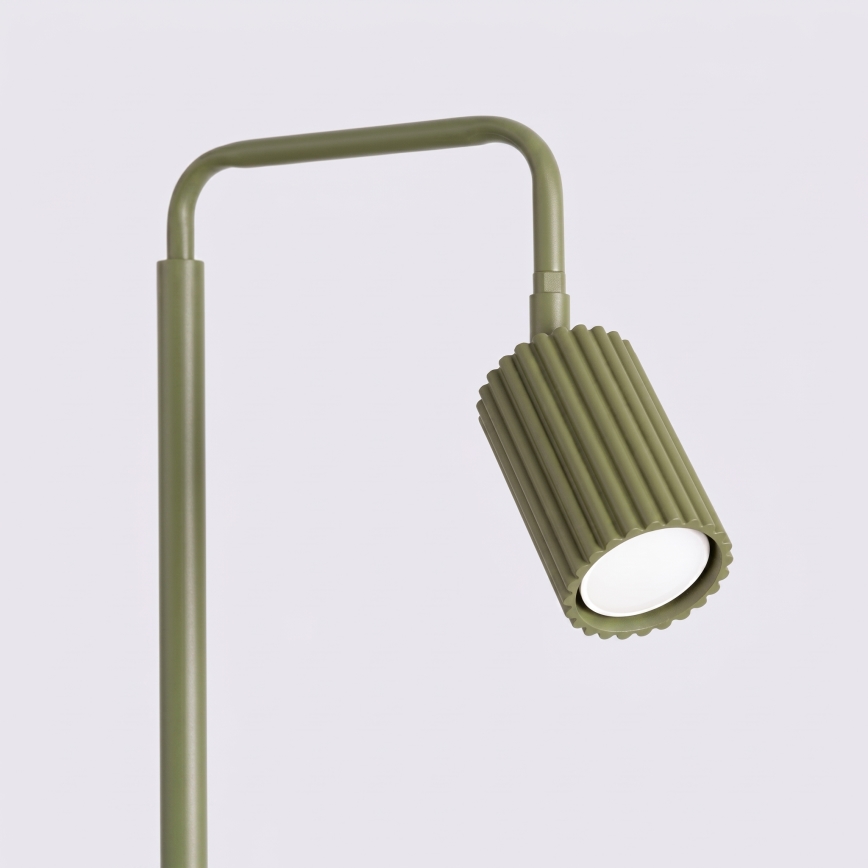 Stojeća lampa KARBON 1xGU10/10W/230V zelena