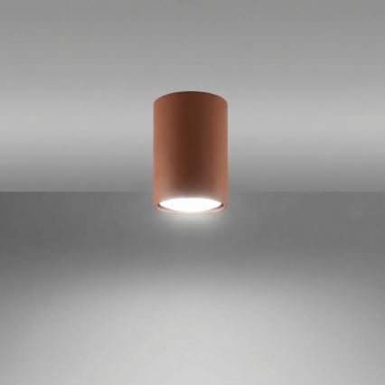 Spot svjetiljka LAGOS 1xGU10/10W/230V 10 cm smeđa