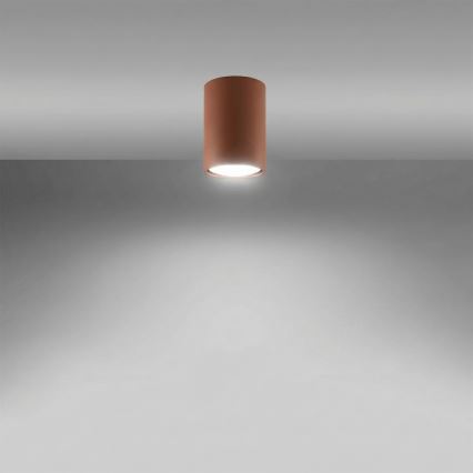 Spot svjetiljka LAGOS 1xGU10/10W/230V 10 cm smeđa