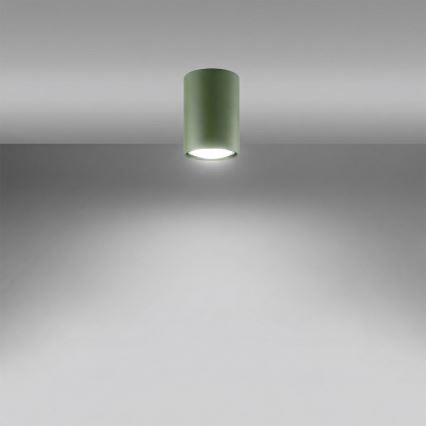 Spot svjetiljka LAGOS 1xGU10/10W/230V 10 cm zelena