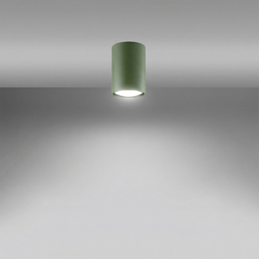 Spot svjetiljka LAGOS 1xGU10/10W/230V 10 cm zelena