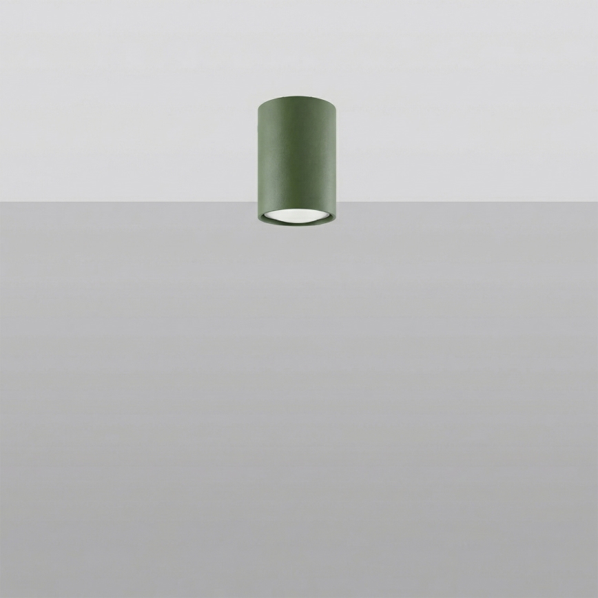 Spot svjetiljka LAGOS 1xGU10/10W/230V 10 cm zelena