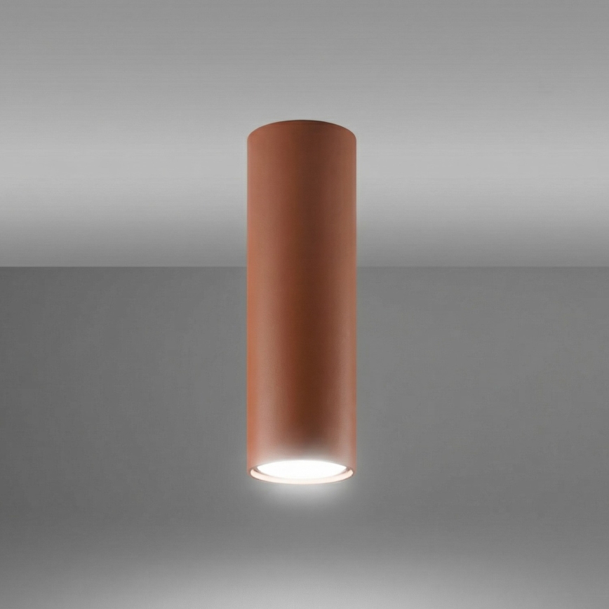 Spot svjetiljka LAGOS 1xGU10/10W/230V 20 cm smeđa