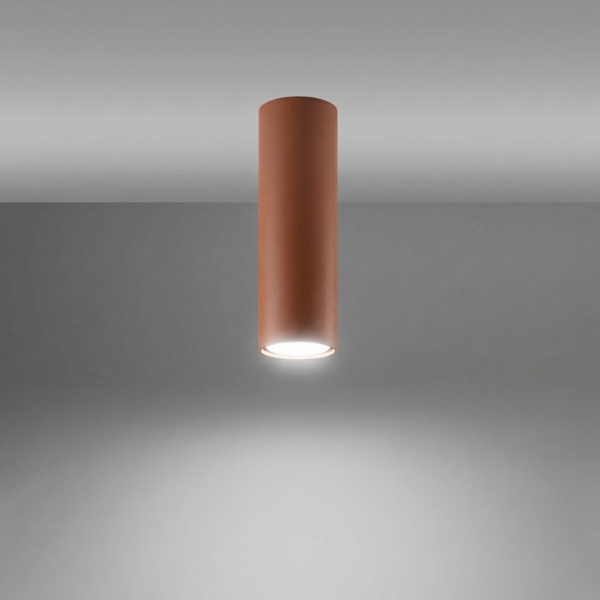 Spot svjetiljka LAGOS 1xGU10/10W/230V 20 cm smeđa