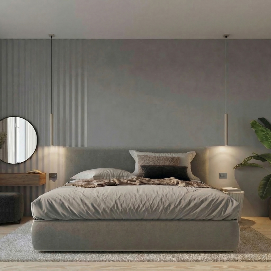 Luster na sajli PASTELO 1xG9/8W/230V taupe