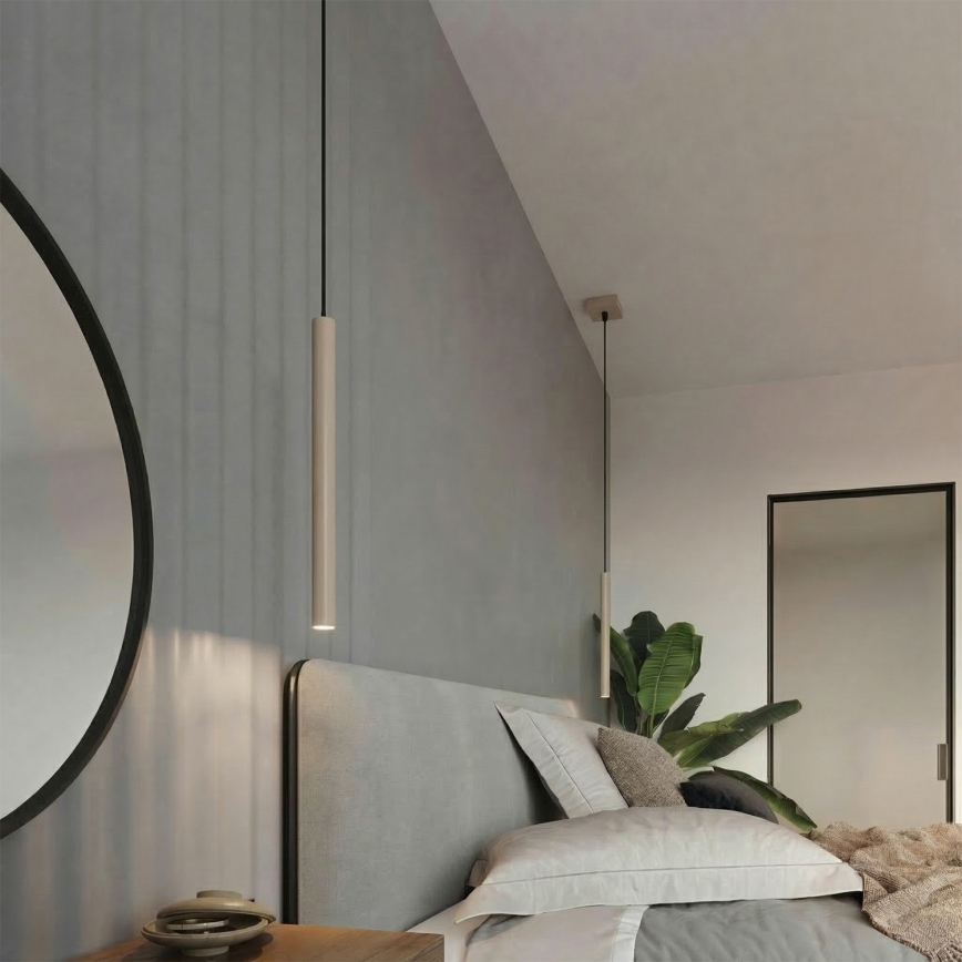 Luster na sajli PASTELO 1xG9/8W/230V taupe