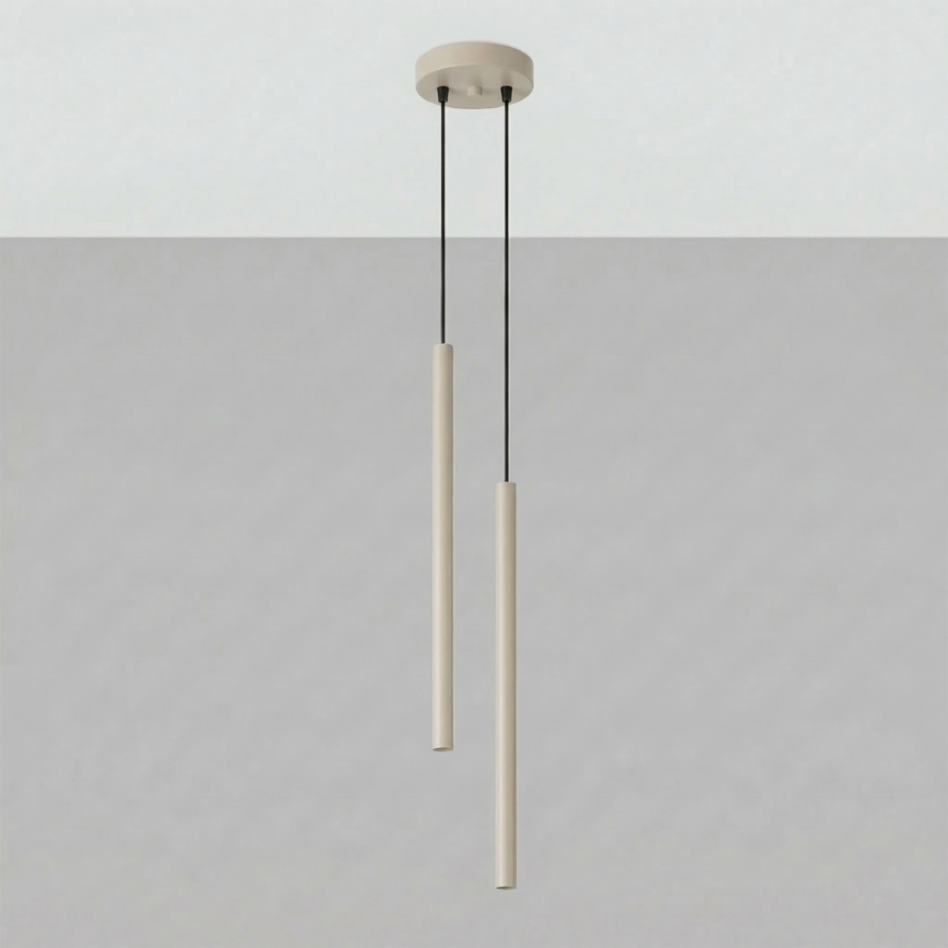 Luster na sajli PASTELO 2xG9/8W/230V taupe