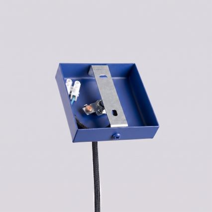 Luster na sajli PASTELO 1xG9/8W/230V plavi
