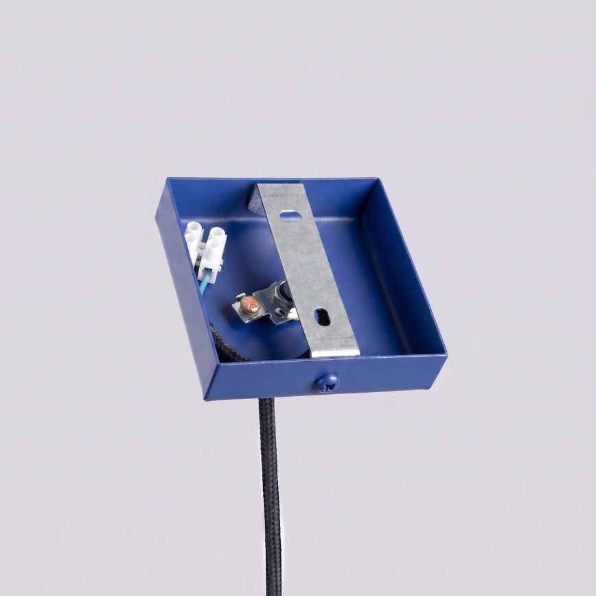 Luster na sajli PASTELO 1xG9/8W/230V plavi