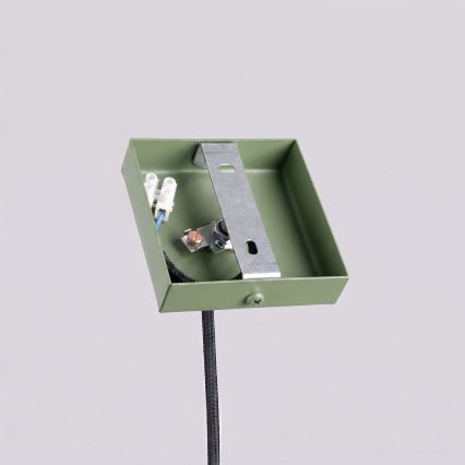 Luster na sajli PASTELO 1xG9/8W/230V, zelene boje