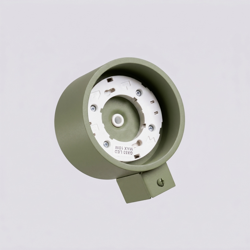 Zidna svjetiljka MODO 1xGX53/10W/230V zelena