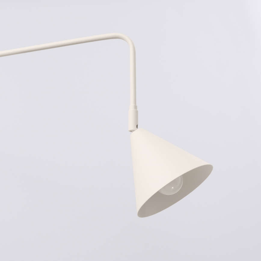 Zidna lampa NOX 1xE14/10W/230V krem boje