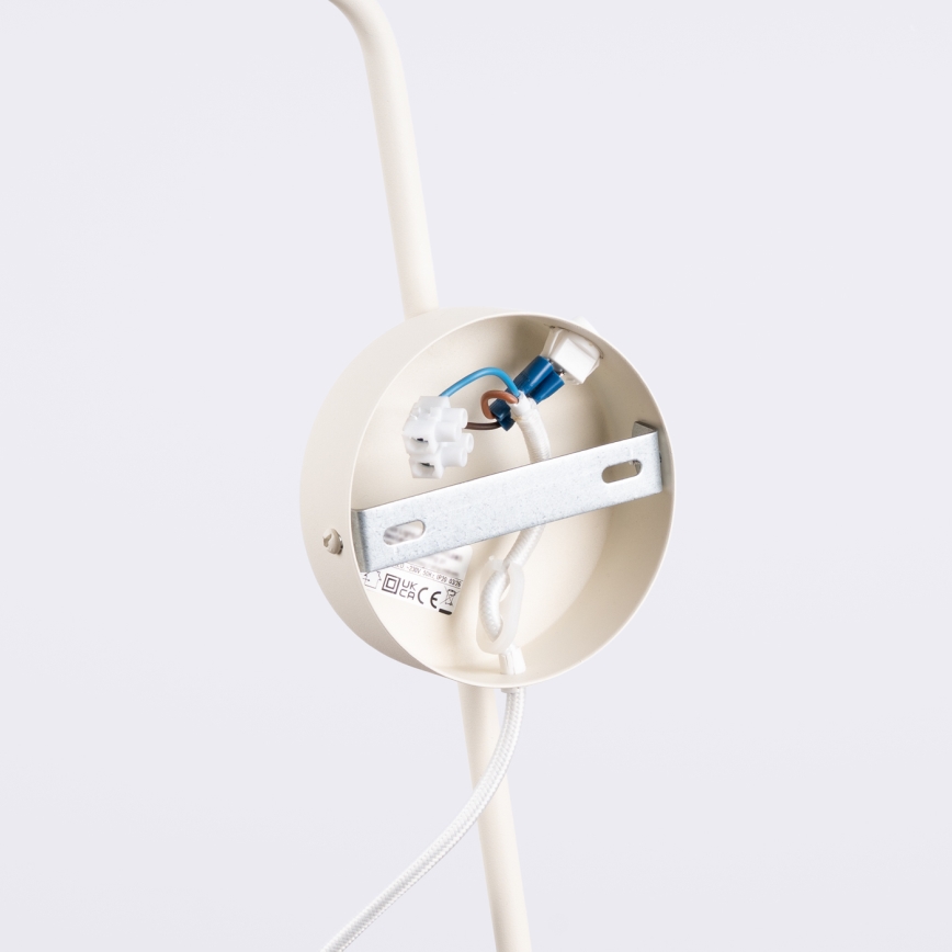 Zidna lampa NOX 1xE14/10W/230V krem boje