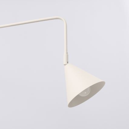 Zidna lampa NOX 2xE14/10W/230V krem boje