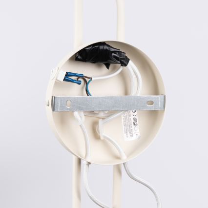 Zidna lampa NOX 2xE14/10W/230V krem boje