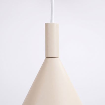 Luster na sajli NOX 1xE27/15W/230V, krem boja