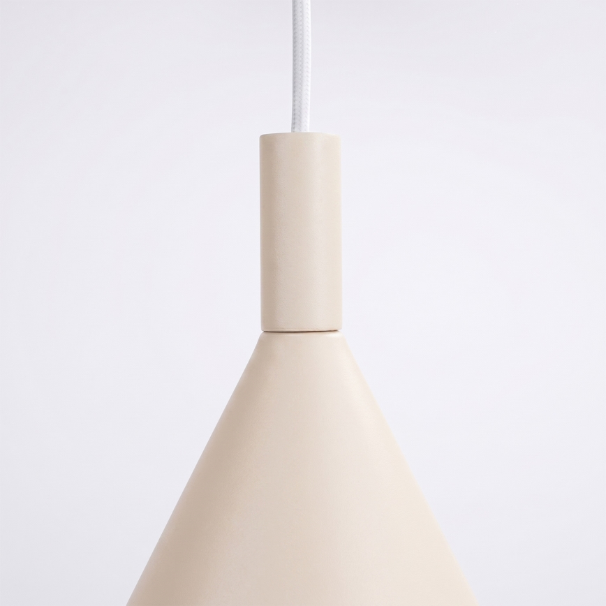 Luster na sajli NOX 1xE27/15W/230V, krem boja
