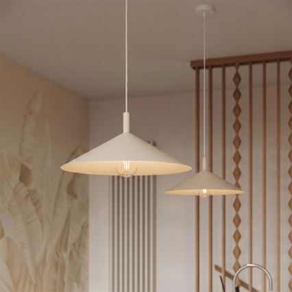 Luster na sajli NOX 1xE27/15W/230V krem