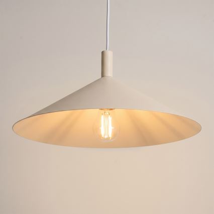 Luster na sajli NOX 1xE27/15W/230V krem